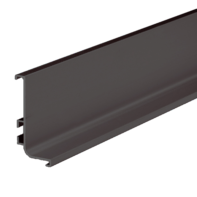 Top Profile for True Handleless - 4.1m Length - Graphite Powder Coated