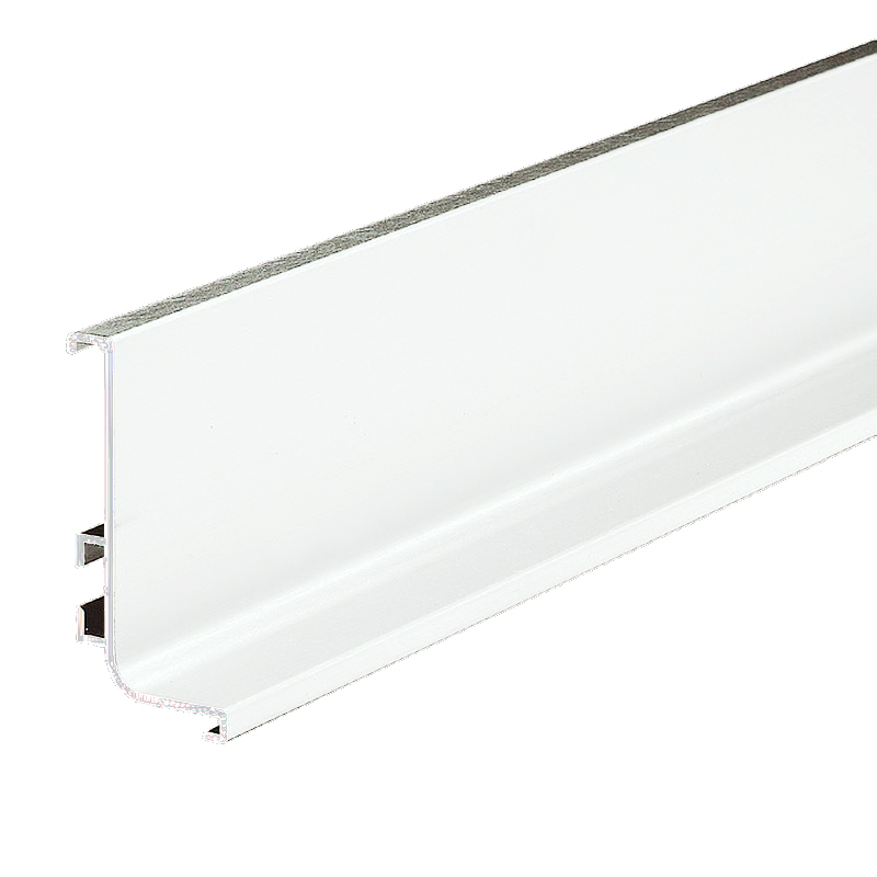 Top Profile for True Handleless - 4.1m Length - Matt White Powder Coated