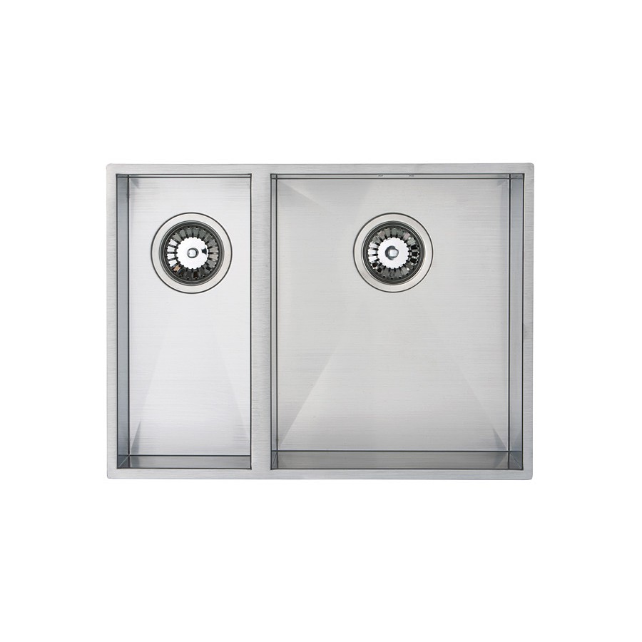 Bann 1.5 bowl Brushed Steel Undermount/Inset Sink