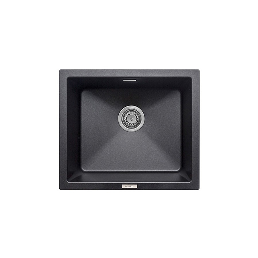 Ouse 1.0 bowl Graphite Black Granite Undermount/Inset Sink