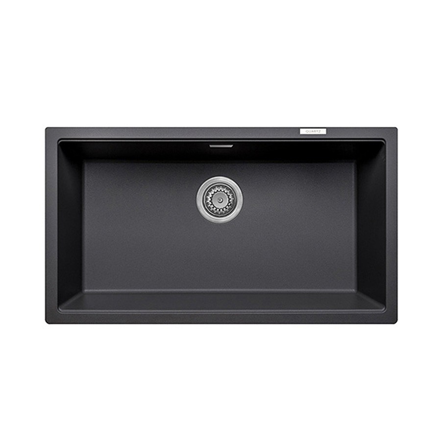 Thames 1.0 bowl Graphite Black Granite Undermount/Inset Sink