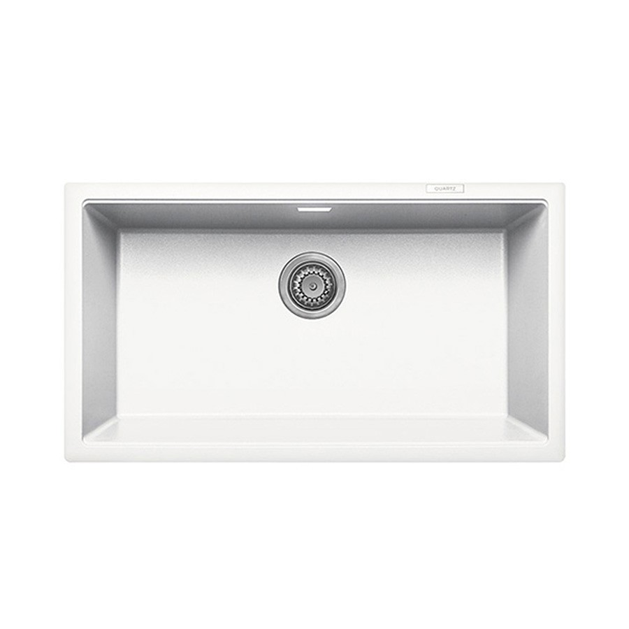 Thames 1.0 bowl White Granite Undermount/Inset Sink