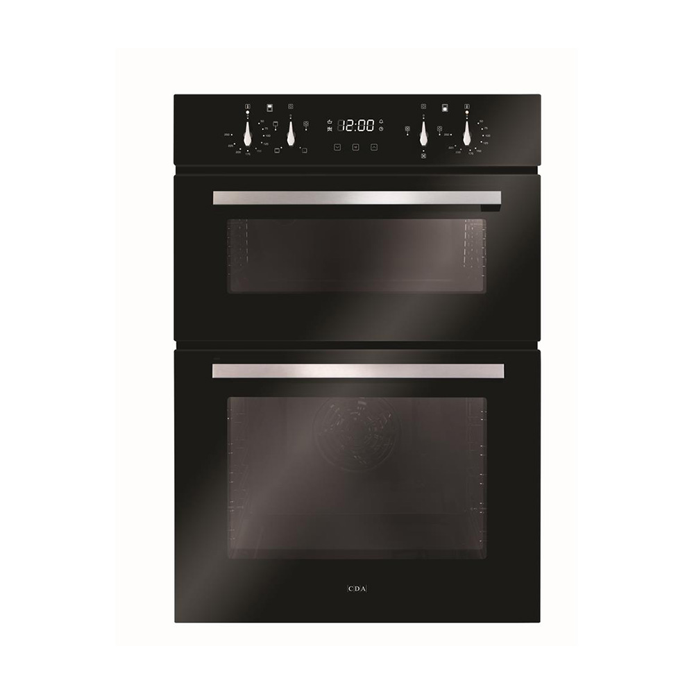 CDA DC941BL Built-In Electric Double Oven, Black