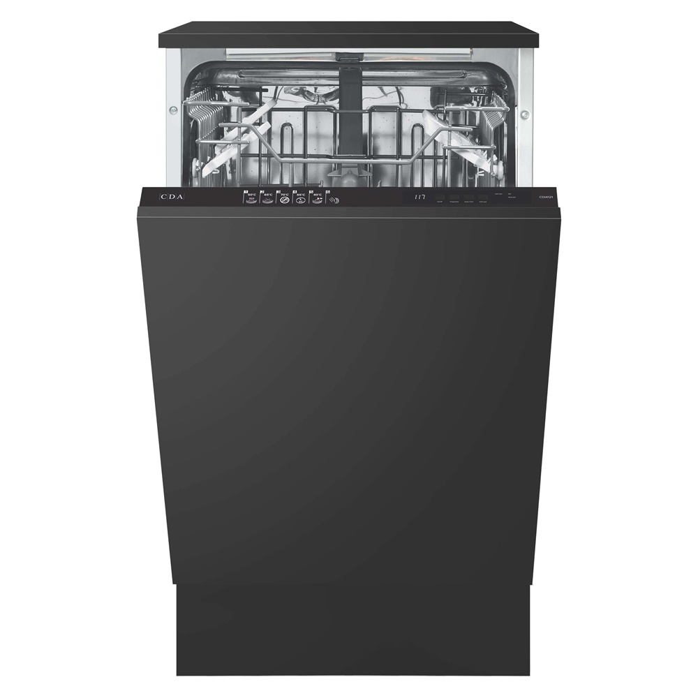 CDA CDI4121 45cm Slimline integrated Dishwasher10 Place Settings, 6 Programs (2022)