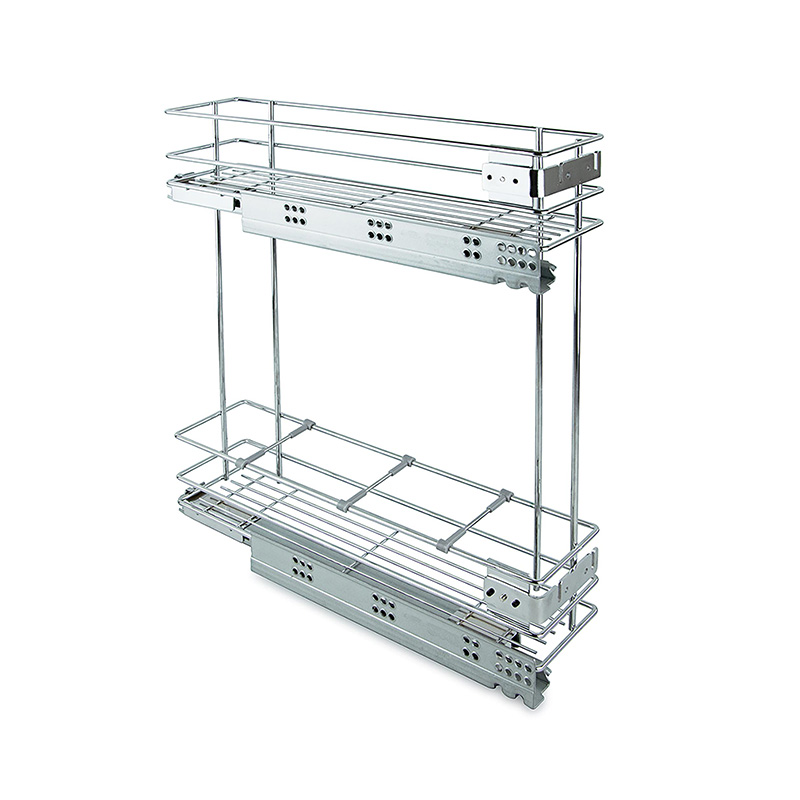 200mm Base Pull Out Storage Basket - Soft Close