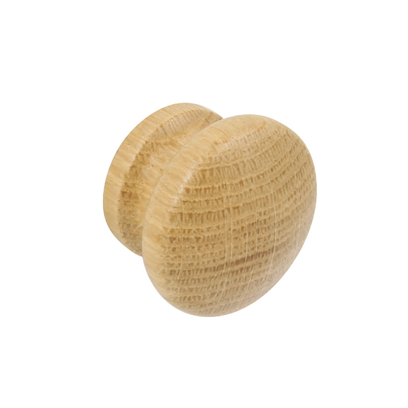 CLASSIC Small Oak Knob - Light Oak Lacquered