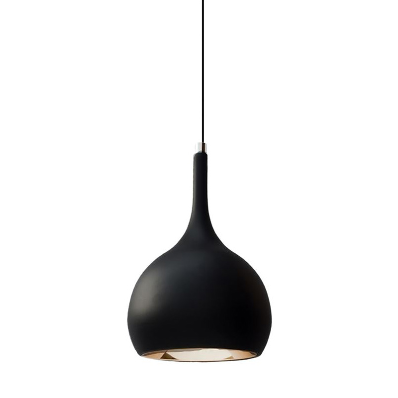 Parma Cob Pendant Light Fitting - Black