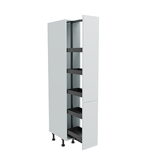 300mm Tall Planero Pull Out Larder Unit - 715mm Lower Door (Medium)