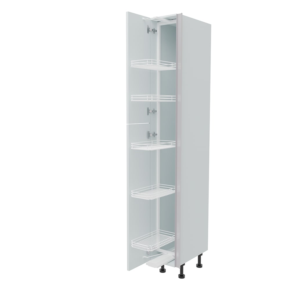 300mm True Handleless Tall Swing Out Larder Unit (895mm Top Door) - Left Hand - (High) 