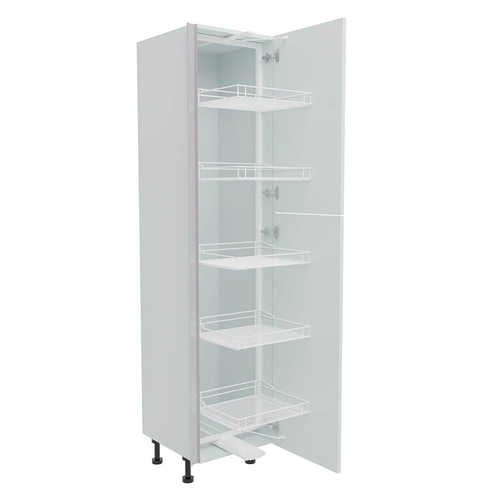 500mm True Handleless Tall Swing Out Larder Unit (895mm Top Door) - Right Hand - (High)