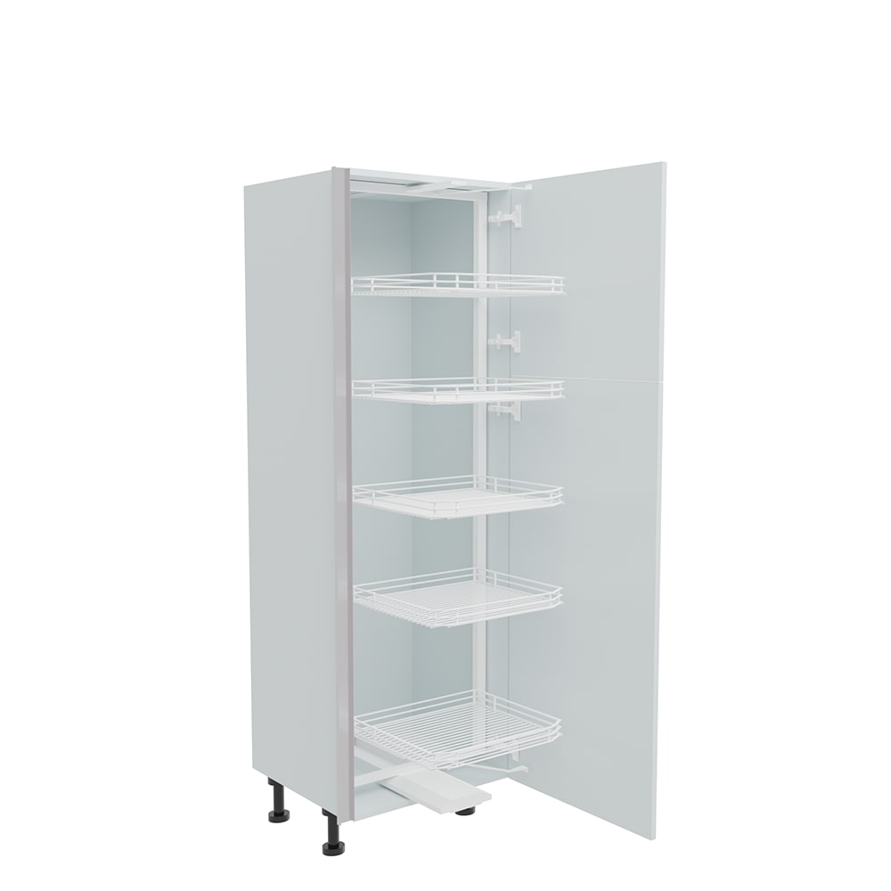 600mm True Handleless Tall Swing Out Larder Unit - Right Hand - (Low) 