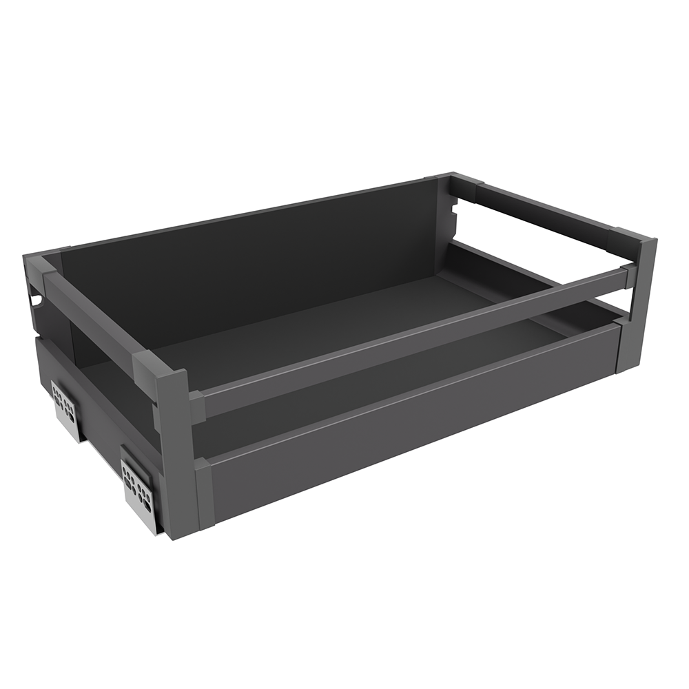 900mm Complete Internal Soft Close Pan Drawer - 204mm High