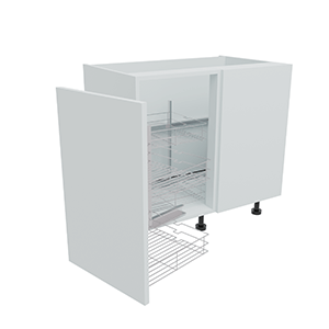 900mm Highline Corner Base Unit - Magic Corner - 450mm Door (Right Blank)