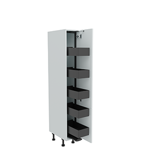 300mm Tall Planero Swing Out Larder Unit - 570mm Lower Door (Low)