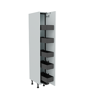 300mm Tall Planero Swing Out Larder Unit - 715mm Lower Door (Medium)