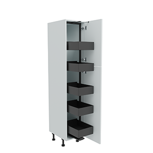 400mm Tall Planero Swing Out Larder Unit - 715mm Top Door (Medium)