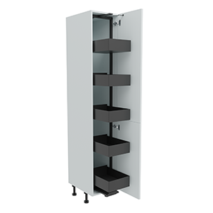 400mm Tall Planero Swing Out Larder Unit - 895mm Lower Door (High)