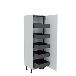 600mm Tall Planero Swing Out Larder Unit - 570mm Top Door (Low)