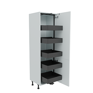 600mm Tall Planero Swing Out Larder Unit - 715mm Lower Door (Medium)