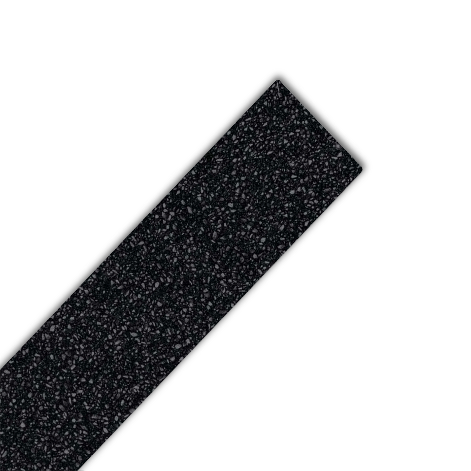 Axiom Paloma Black Laminate Edging Strip - 2m