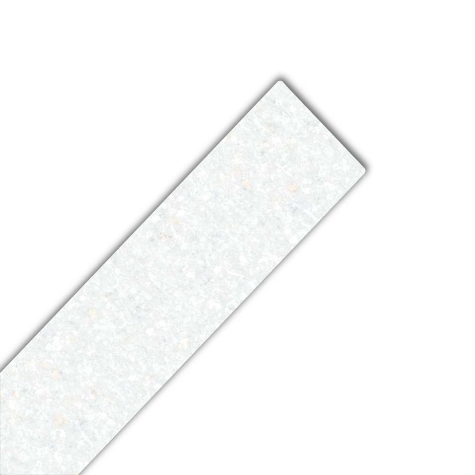 Prima Ice Quarstone Laminate Edging Strip - 2m