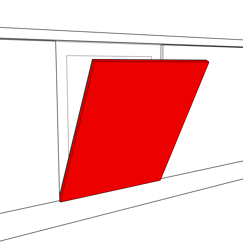 Hembury Full Size Integrated Appliance Door (715 x 596mm)