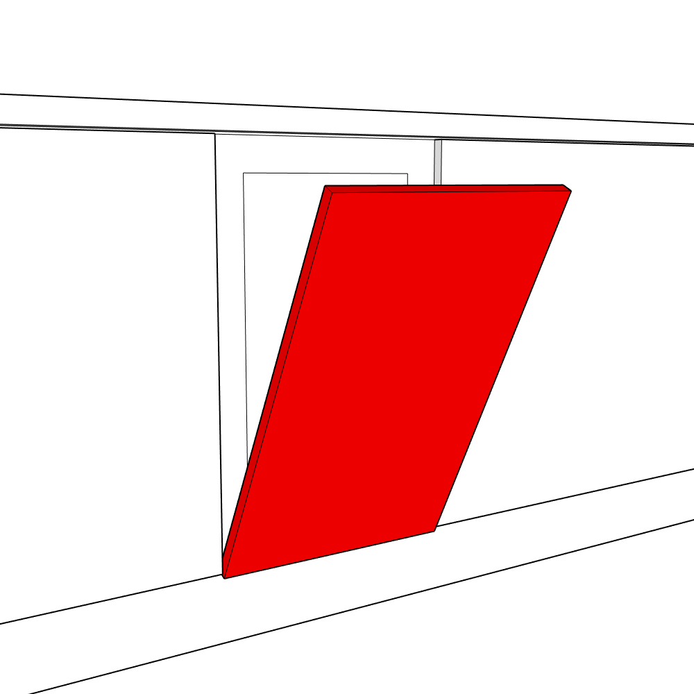 Hembury Slimline Integrated Appliance Door (715 x 446mm)