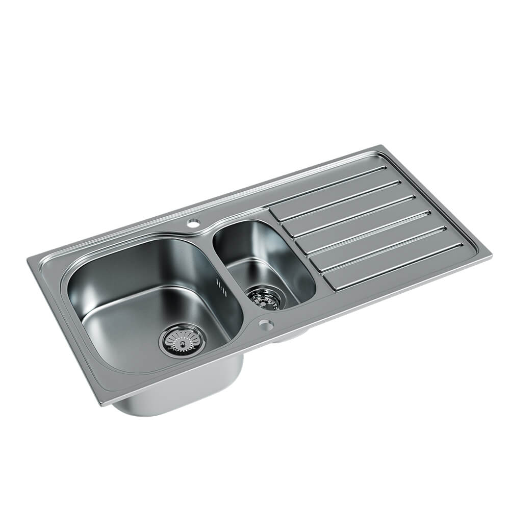 Stainless Steel 1.5 Bowl Sink