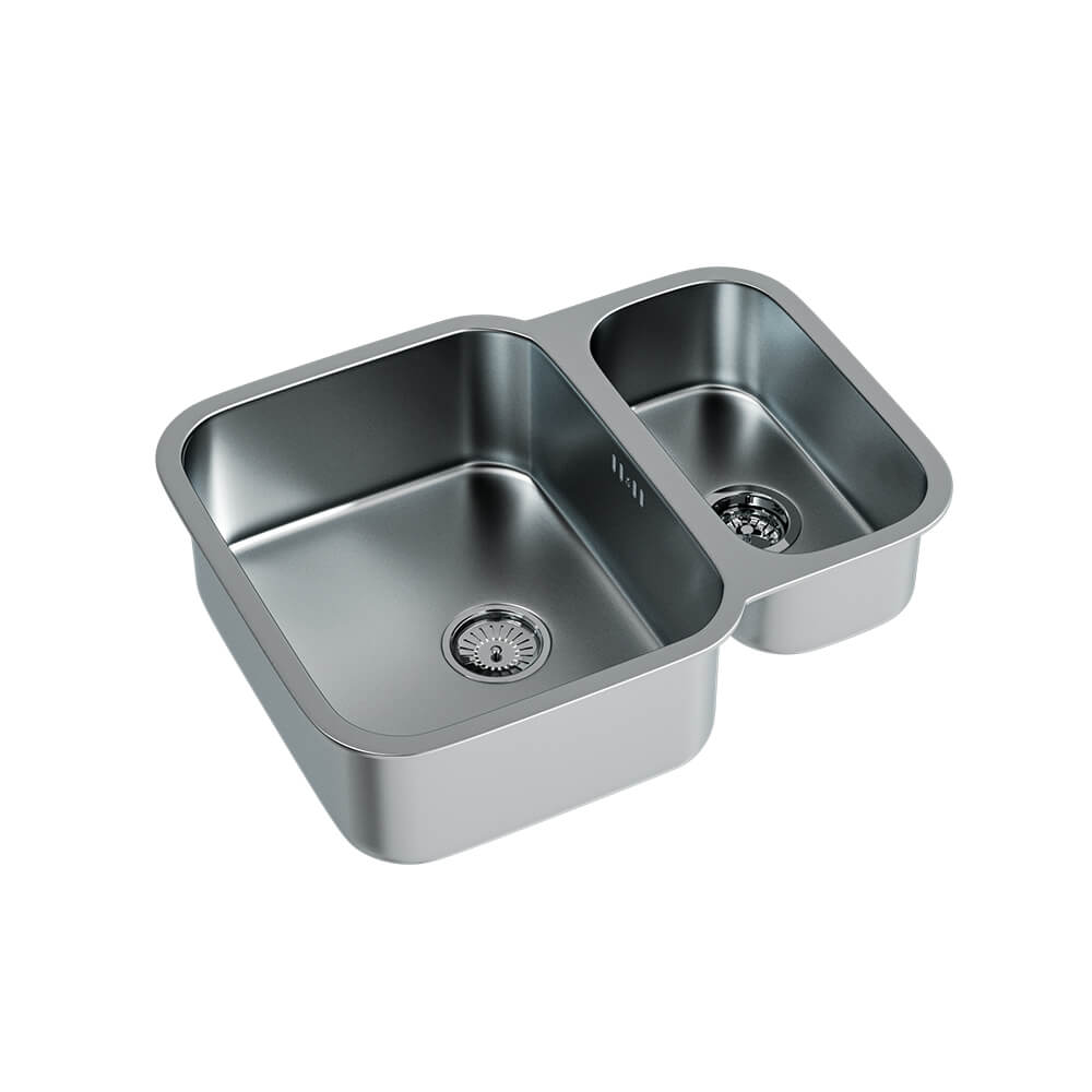 Stainless Steel 1.5 Bowl Undermount Sink