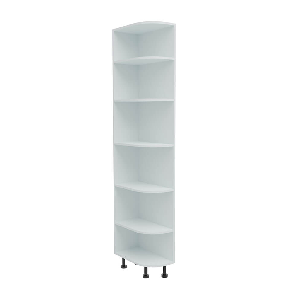 Curved Open Tall Unit (R199) - 300 x 560mm (High) - Left Hand