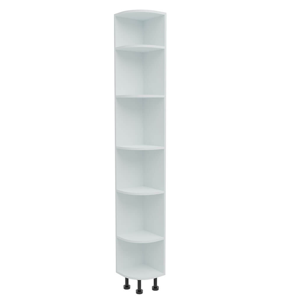 Curved Open Tall Unit (R168) - 300 x 300mm (High)