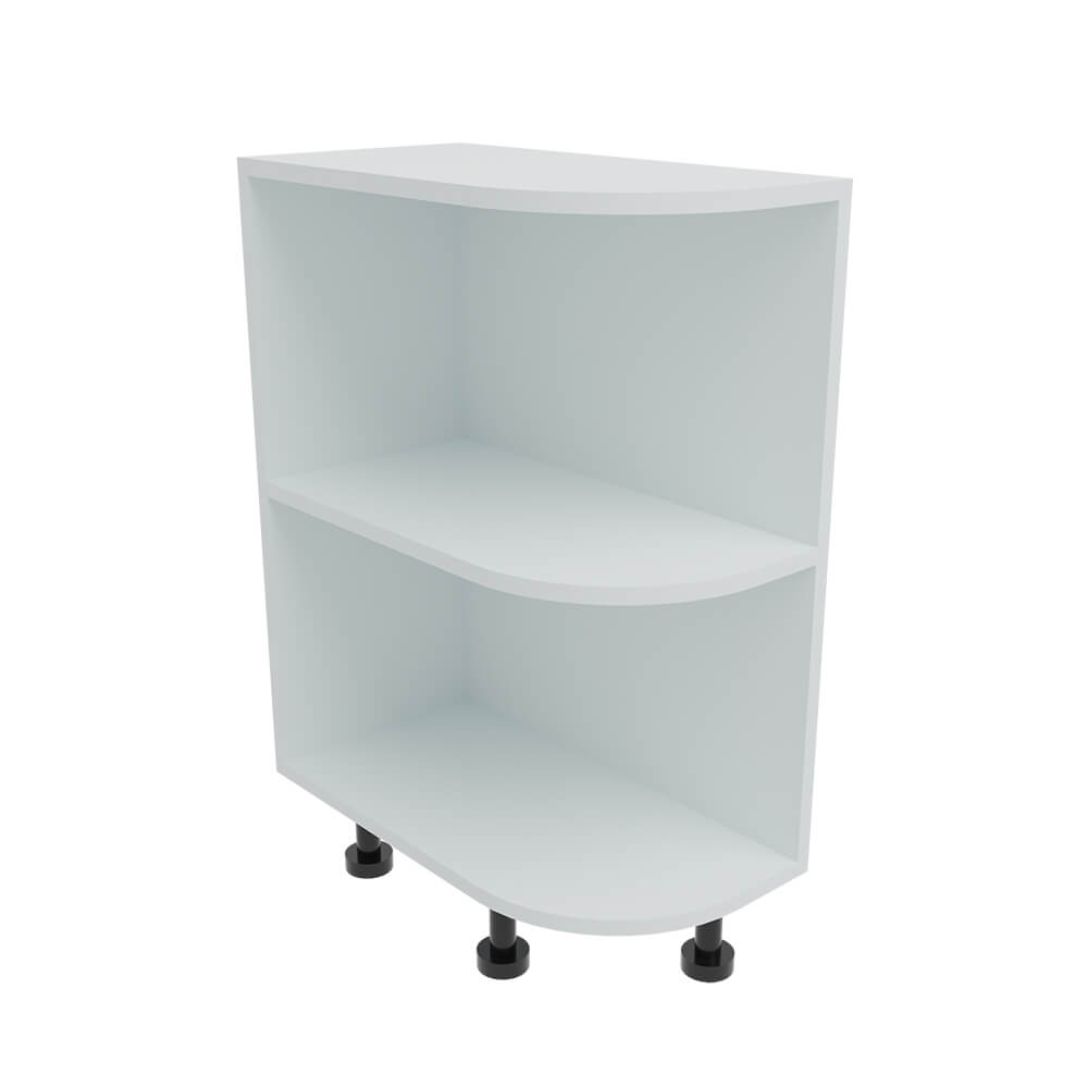 Curved Open Base Unit - 300mm x 560mm (R168) - LH