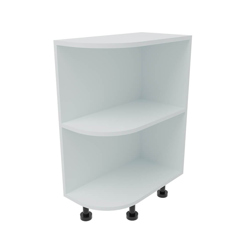 Curved Open Base Unit - 300mm x 560mm (R168) - RH