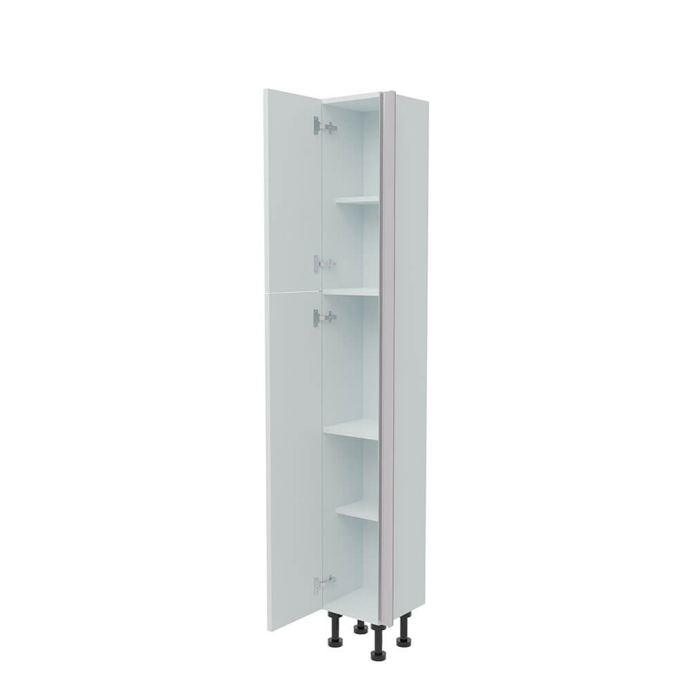 300mm True Handleless Tall Larder Unit - 715mm Top Door - Left Hand (Medium) (300mm Deep)