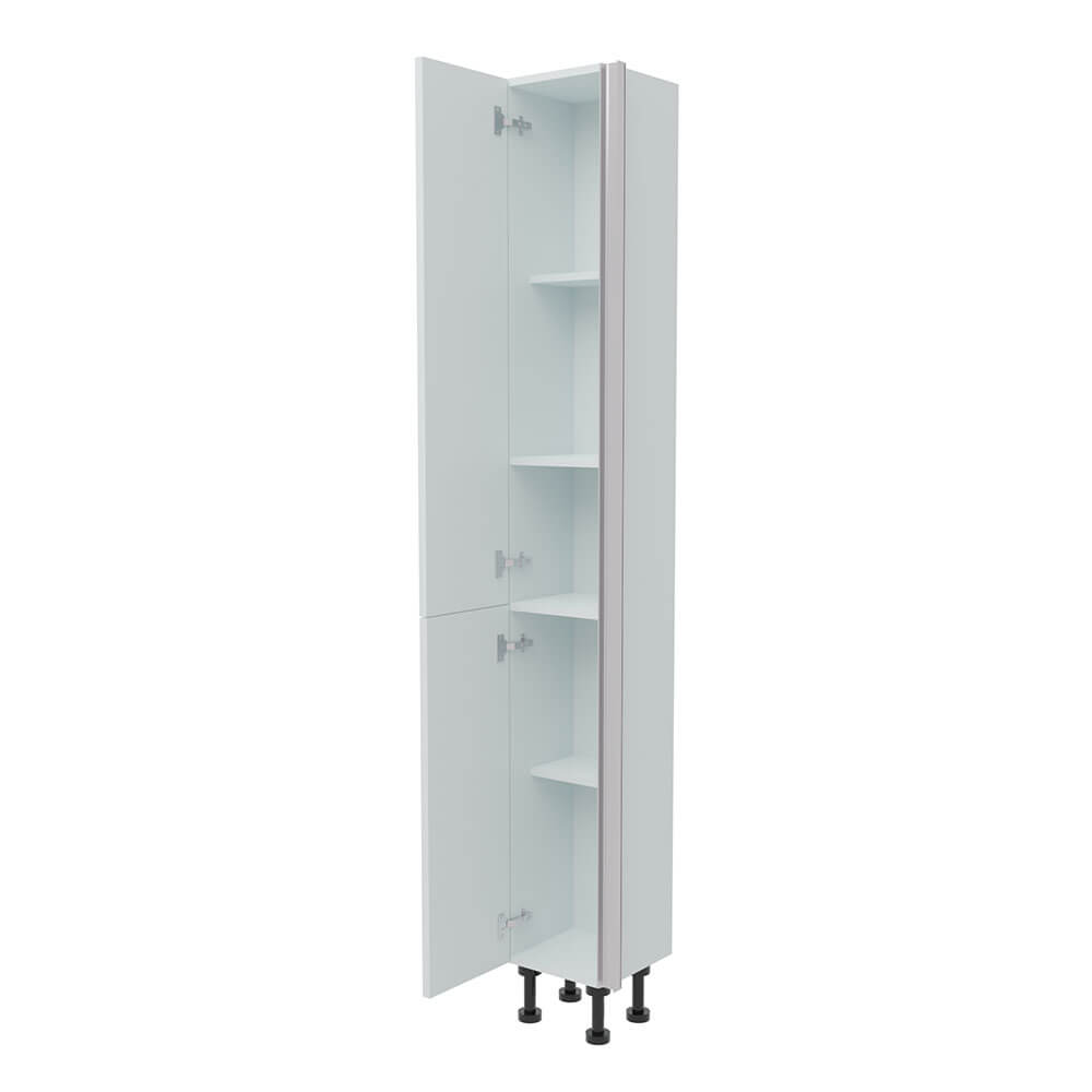 300mm True Handleless Tall Larder Unit - 895mm Lower Door - Left Hand (High) (300mm Deep)