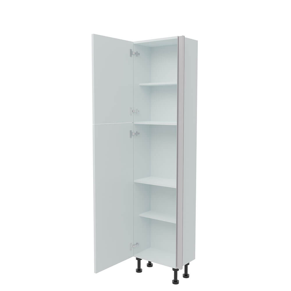 500mm True Handleless Tall Larder Unit - 715mm Top Door - Left Hand (Medium) (300mm Deep)