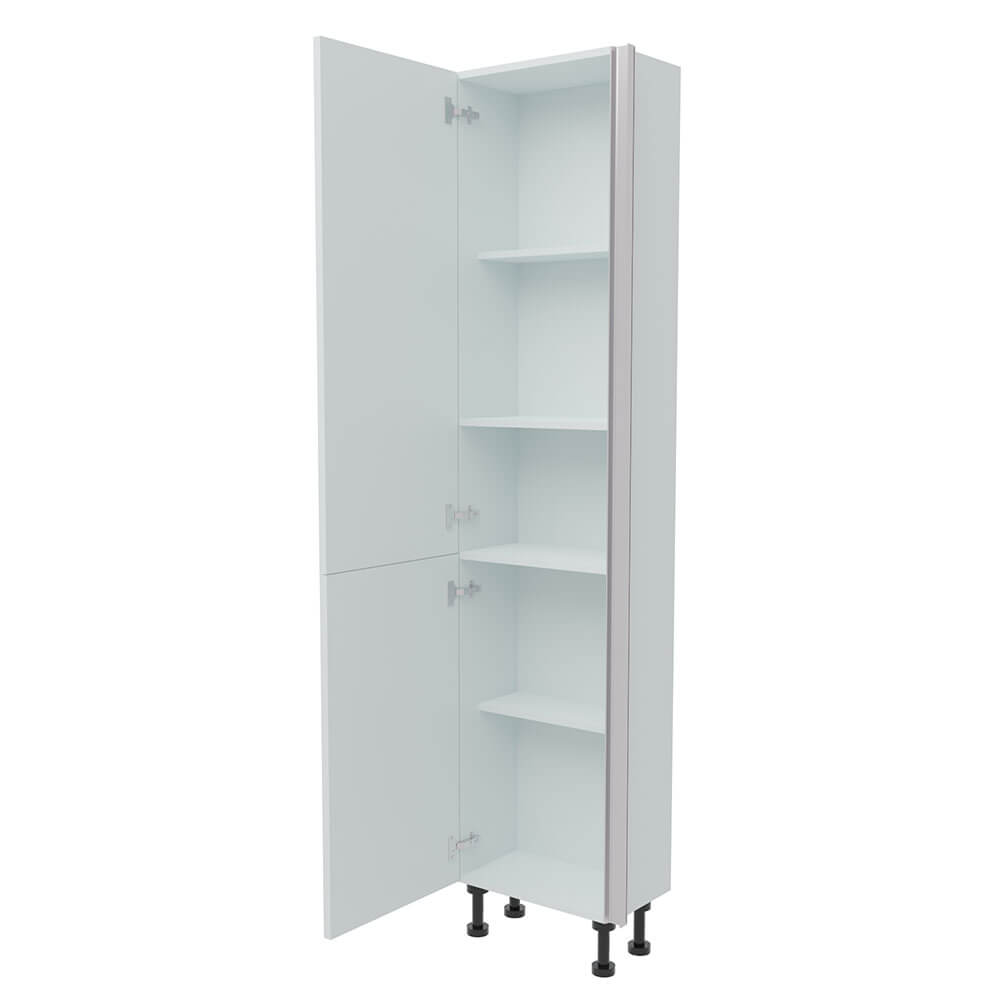 500mm True Handleless Tall Larder Unit - 895mm Lower Door - Left Hand (High) (300mm Deep)