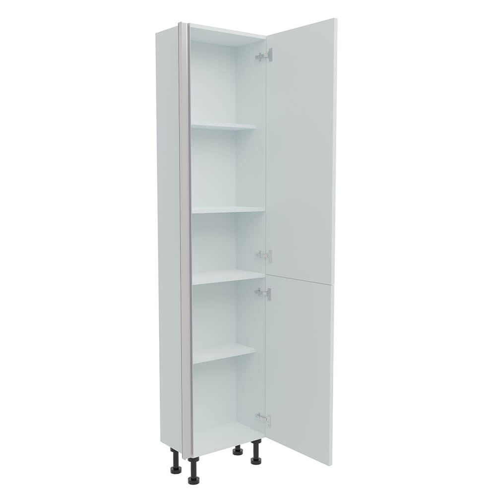 500mm True Handleless Tall Larder Unit - 895mm Lower Door - Right Hand (High) (300mm Deep)