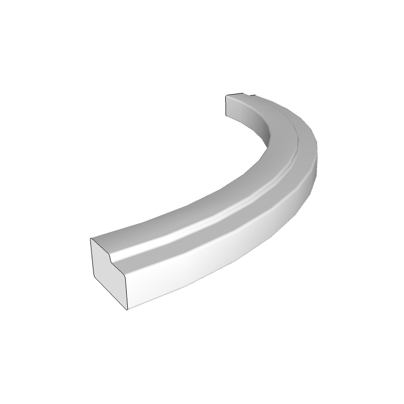 Haywood (F&B or RAL Colour) External Curved Pelmet - Universal