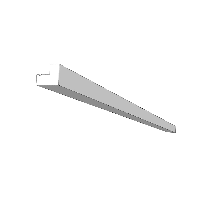 Fairwood (F&B or RAL Colour) Straight Cornice - Square End - 3m