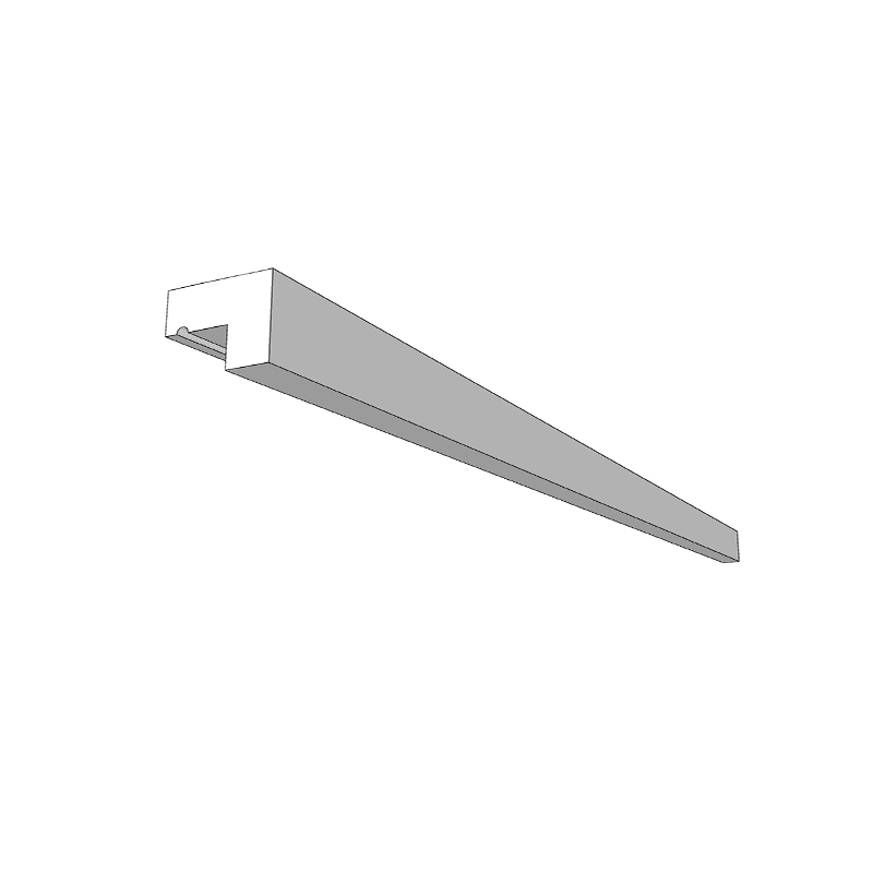 Fairwood (F&B or RAL Colour) Straight Pelmet - Square End - 3m