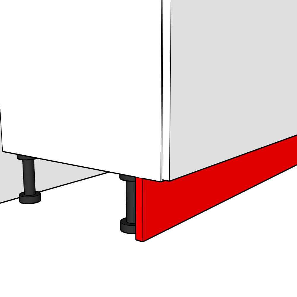 Kelworth Straight Plinth - 3m x 150mm