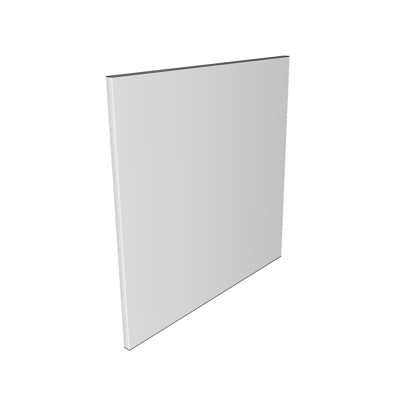 Beadwood Painted Base End Panel - Plain - 900x650x20