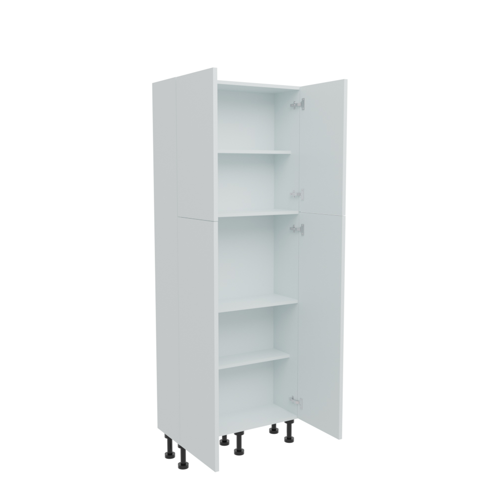 800mm Reduced Depth Tall Larder Unit - 715mm Top Door (Medium)