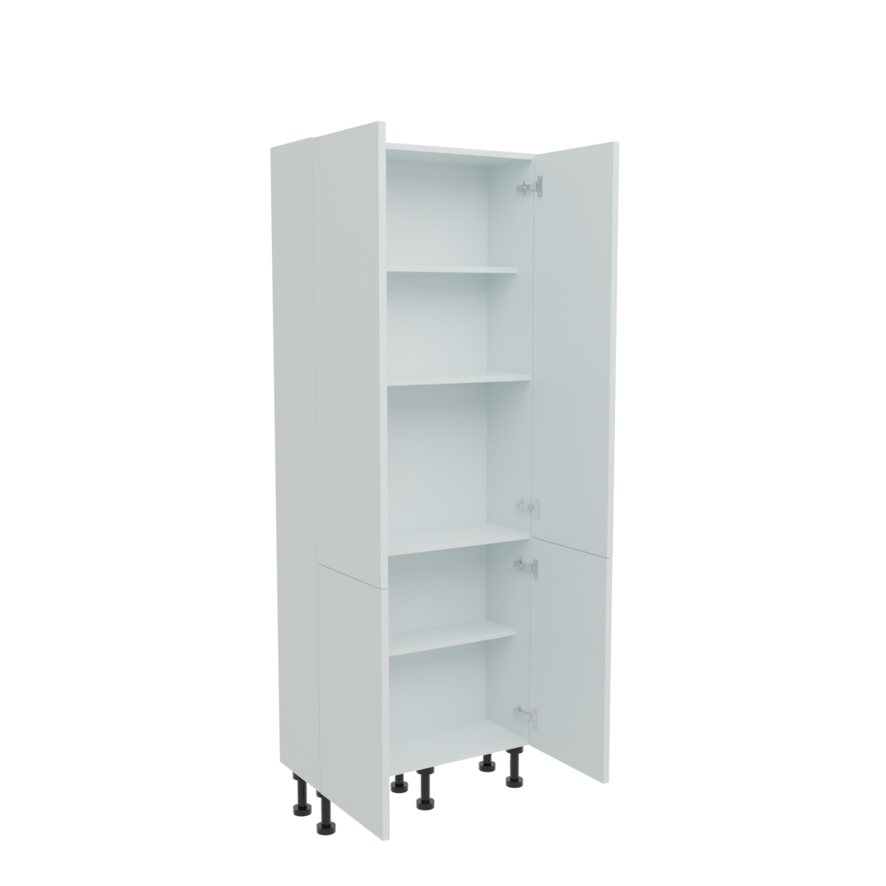 800mm Reduced Depth Tall Larder Unit - 715mm Lower Door (Medium)