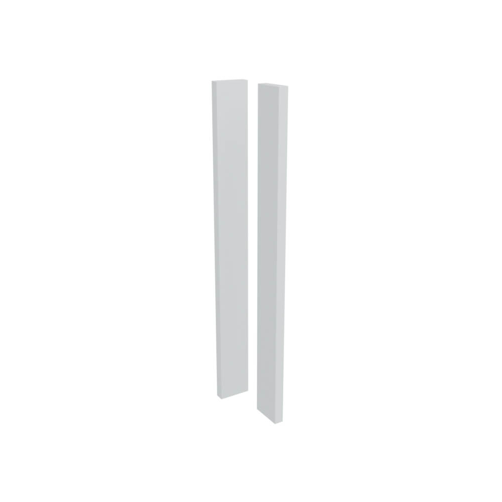 Denia (On-trend Colours) Adjustable Corner Post - True Handless Height