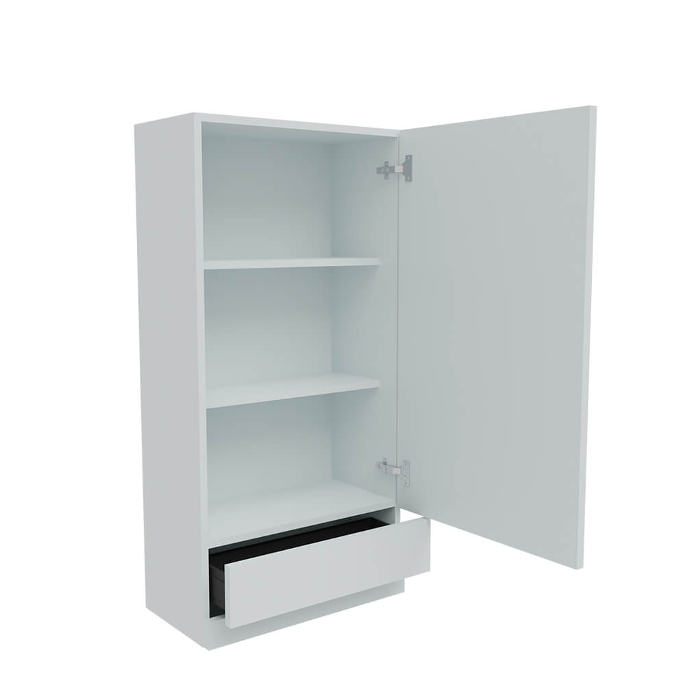 600mm Worktop Larder Dresser Unit with 1 x Drawer - 300mm Deep (Medium)