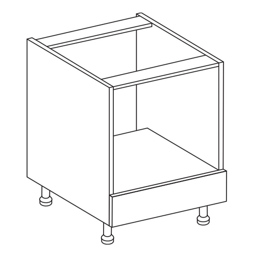 Piatto Matt Dove Grey Under Oven Housing