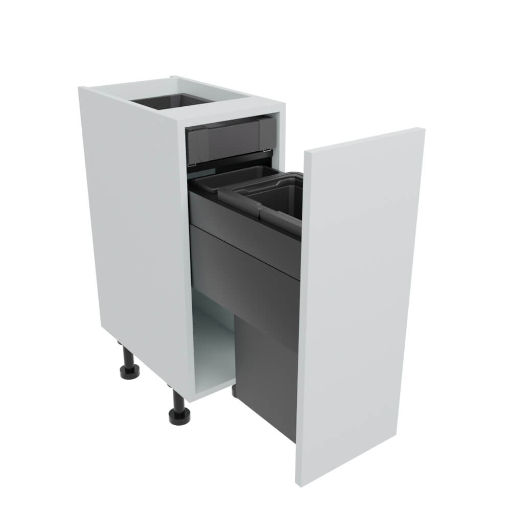 300mm Bin Store Highline Base Unit with Internal Drawer (1 x 32L & 1 x 1.2L)