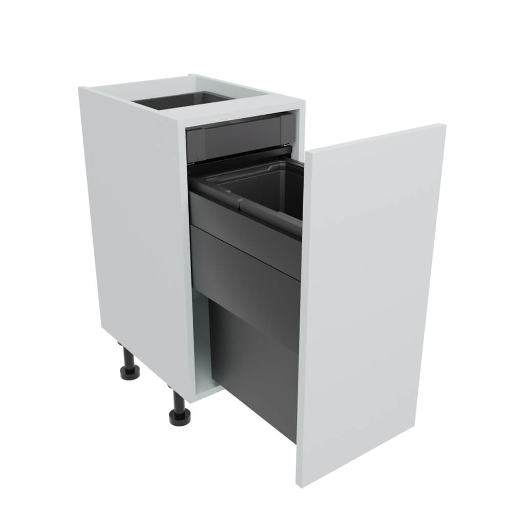 400mm Bin Store Highline Base Unit with Internal Drawer (1 x 44L)